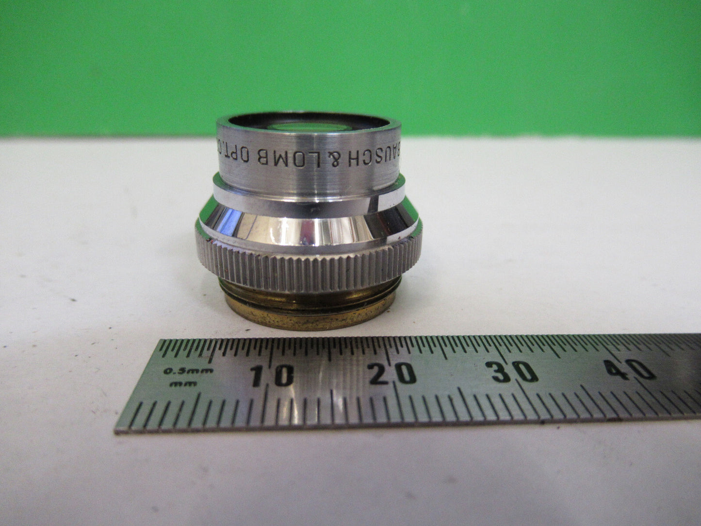 BAUSCH LOMB 32mm OBJECTIVE LENS MICROSCOPE PART AS PICTURED X9-B-69