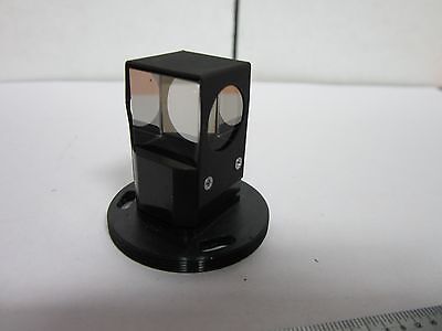 MICROSCOPE PART BEAM SPLITTER CUBE COATED OPTICS AS IS BIN#K2-23