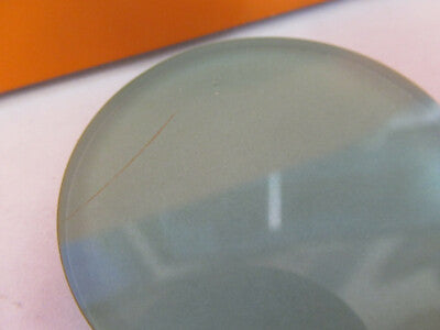 Optical Heat Absorbing Glass Filter Scratched