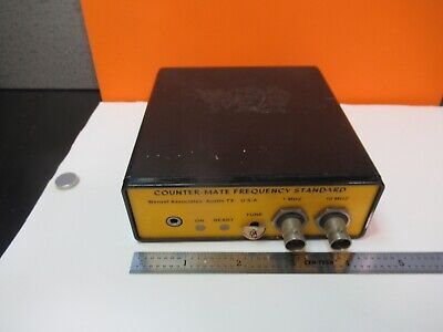 COLLECTABLE WENZEL COUNTER-MATE FREQUENCY STANDARD QUARTZ AS PICTURED &P7-A-19