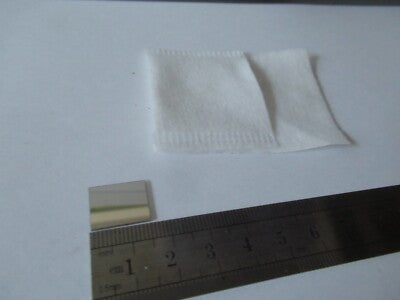 OPTICAL MINI GLASS SILVER MIRROR SQUARE OPTICS AS PICTURED &19-B-43