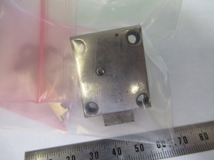 ANTIQUE SPENCER AO  LOCK + KEY  MICROSCOPE PART AS PICTURED Y3-B-19