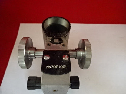 JAPAN MICROMETER HEIGHT ADJUSTMENT PIECE MICROSCOPE PART &79-31