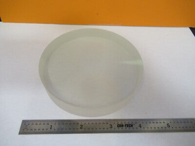 OPTICAL LARGE LENS DULL POLISHED PLANO CONCAVE GLASS OPTICS as pictured &8M-A-94