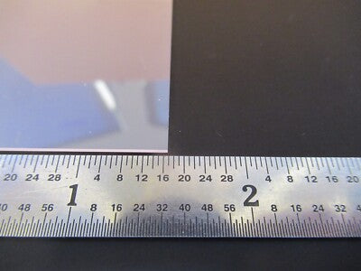 QUARTZ PLATE SINGLE CRYSTAL PIEZOELECTRIC Y-CUT PIEZO PART AS PICTURED &3K-A-74