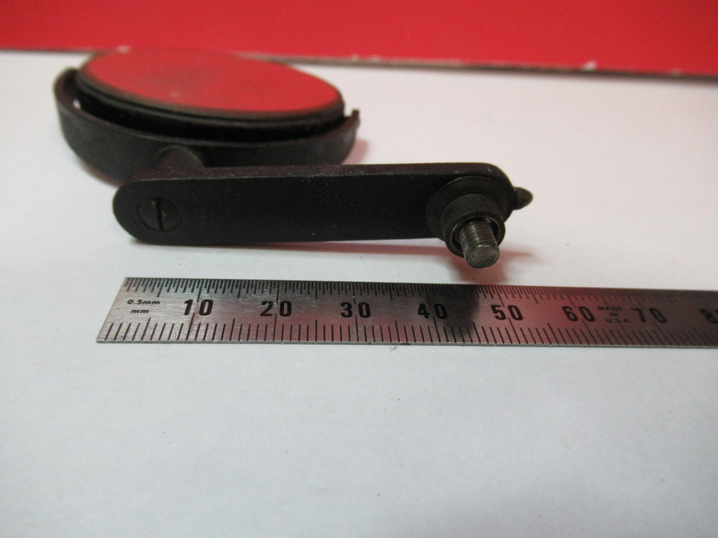 ANTIQUE SPENCER AO MIRROR ASSEMBLY OPTICS MICROSCOPE PART AS PICTURED V7-A-85