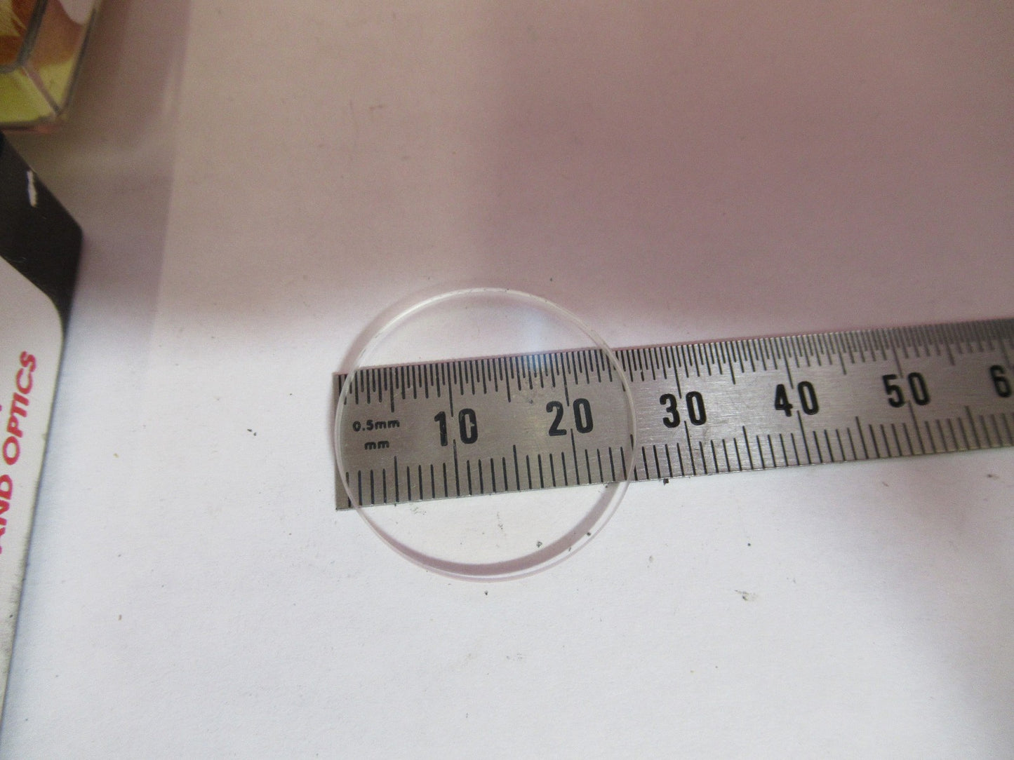 OPTICAL LENS LASER OPTICS AS PICTURED T7-A-77