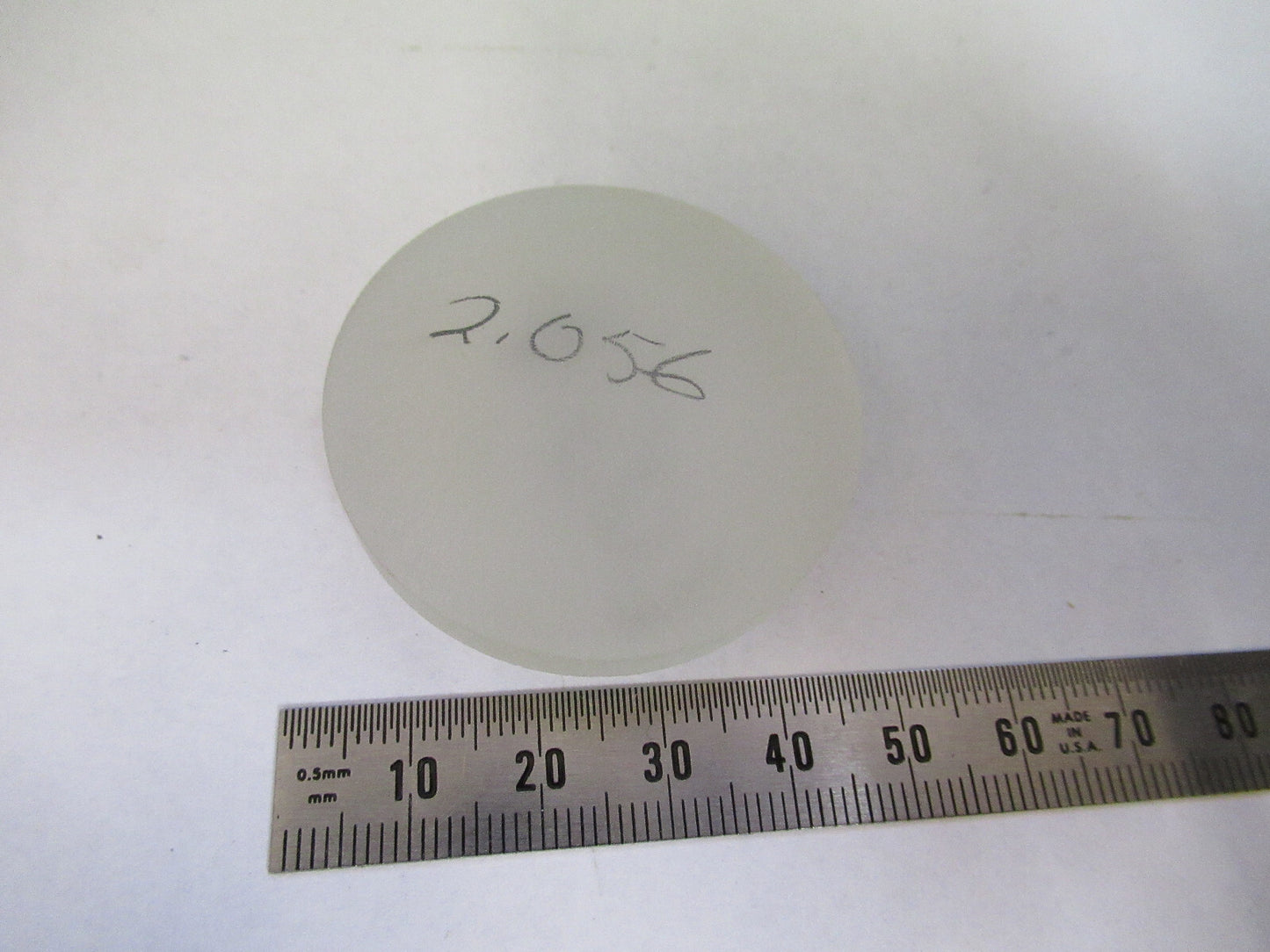 Optical Unfinished Bi Cx Concex BK7 Glass Optics Uncoated