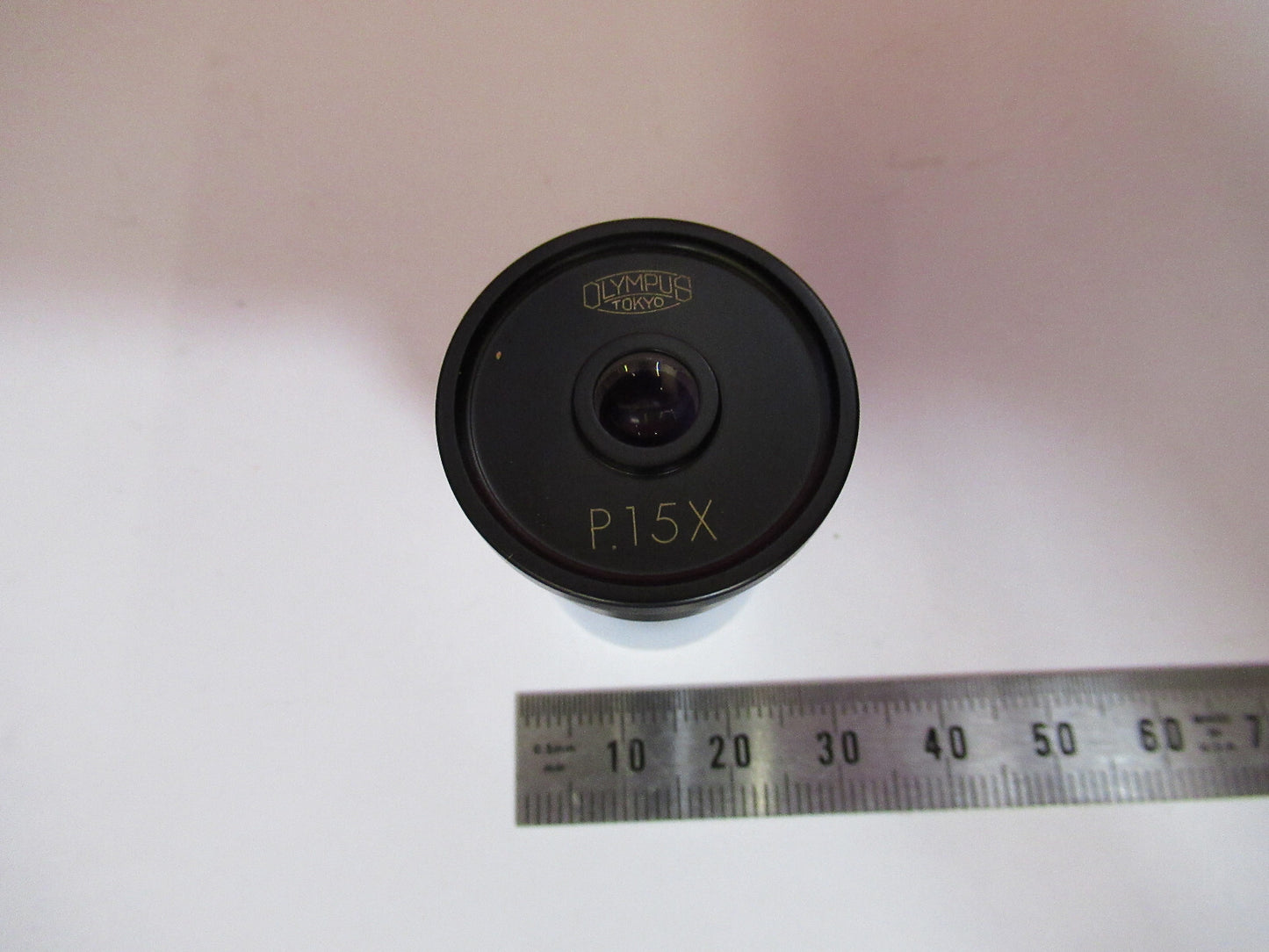 OLYMPUS JAPAN EYEPIECE OCULAR P15X  MICROSCOPE PART As Pictured S8-B-60