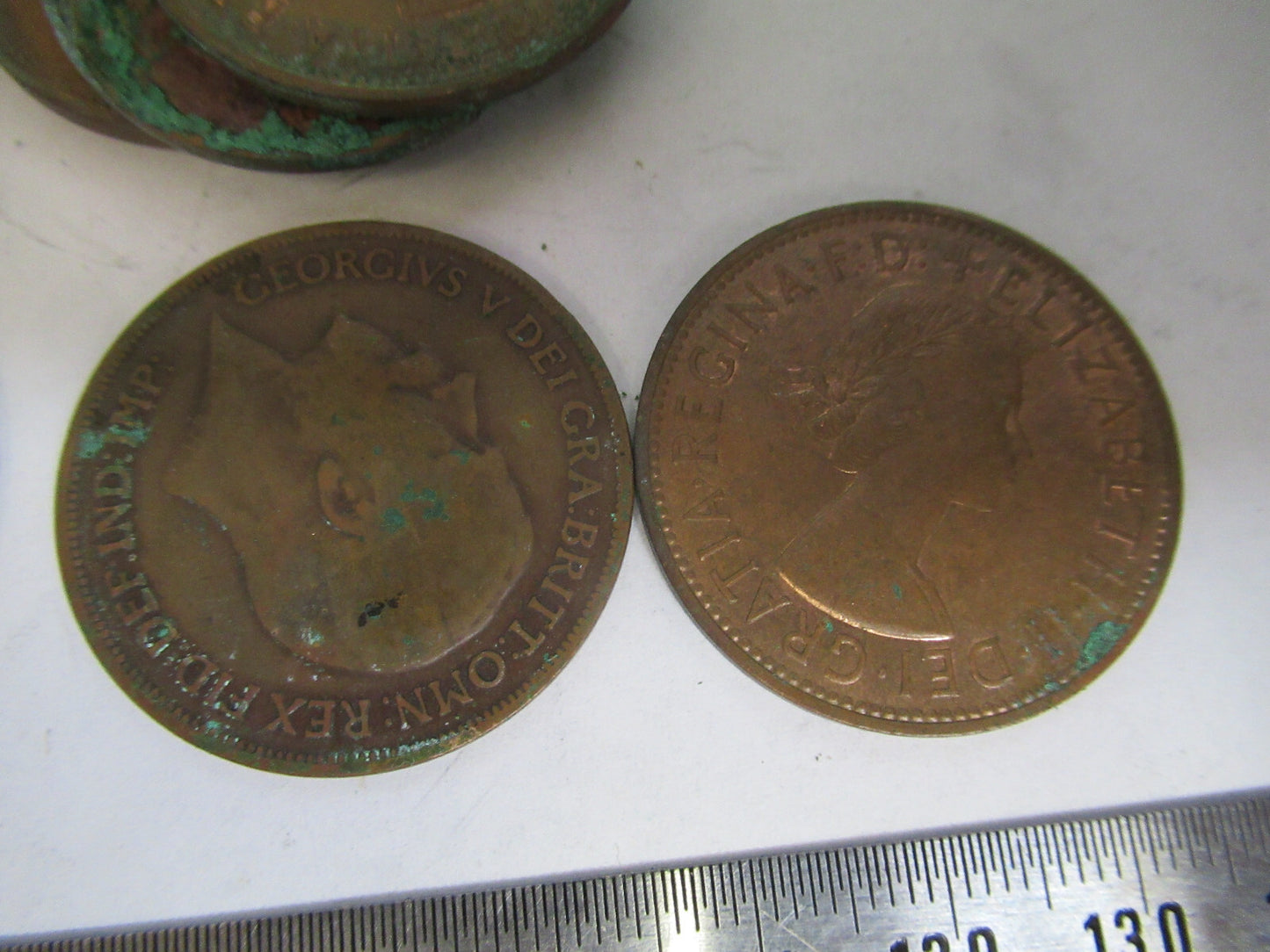 Large Collection Coins Assortment Copper Unknown