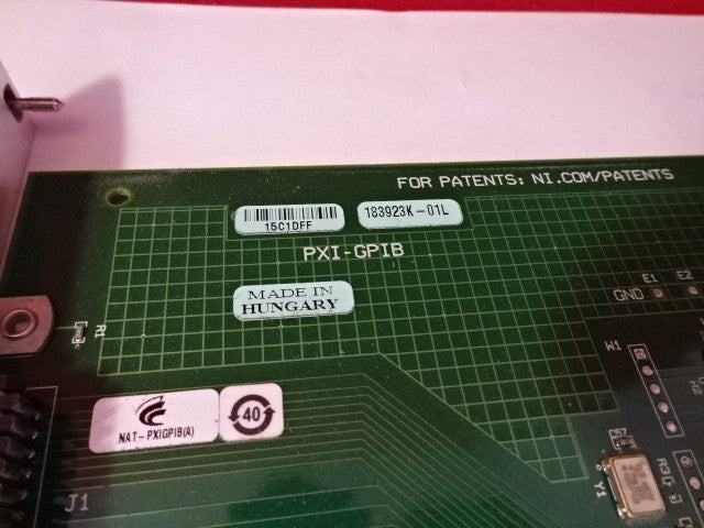 National Instruments Ni Pxi Pxi-gpib Card Module Board