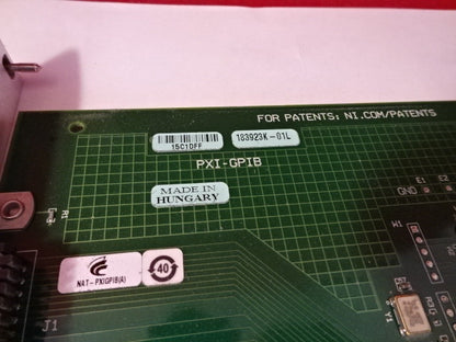 National Instruments Ni Pxi Pxi-gpib Card Module Board