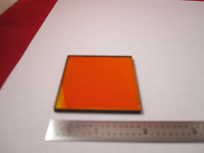 Large Optical Filter Coated Laser Optics