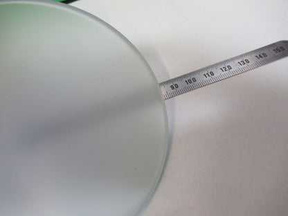 OLYMPUS JAPAN GLASS SPECIMEN STAGE TABLE MICROSCOPE PART AS PICTURED #R7-B-05x