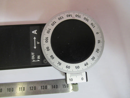 NIKON E400 ECLIPSE POLARIZER ROTABLE OPTICS MICROSCOPE PART AS PICTURED T7-A-86