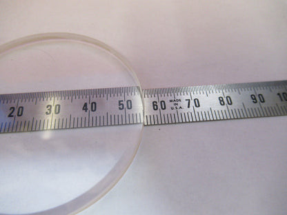 OPTICAL FLAT WINDOW GLASS LASER OPTICS AS PICTURED  T7-A-30