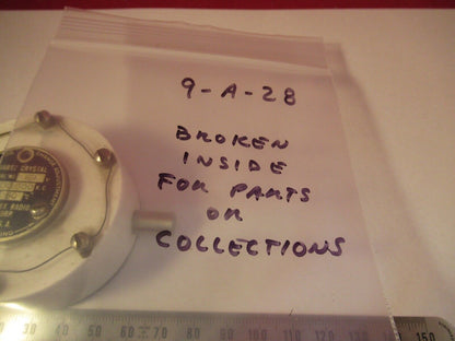 BROKEN BENDIX RADIO 1930's QUARTZ RESONATOR AS PICTURED RARE COLLECTABLE &9-A-28