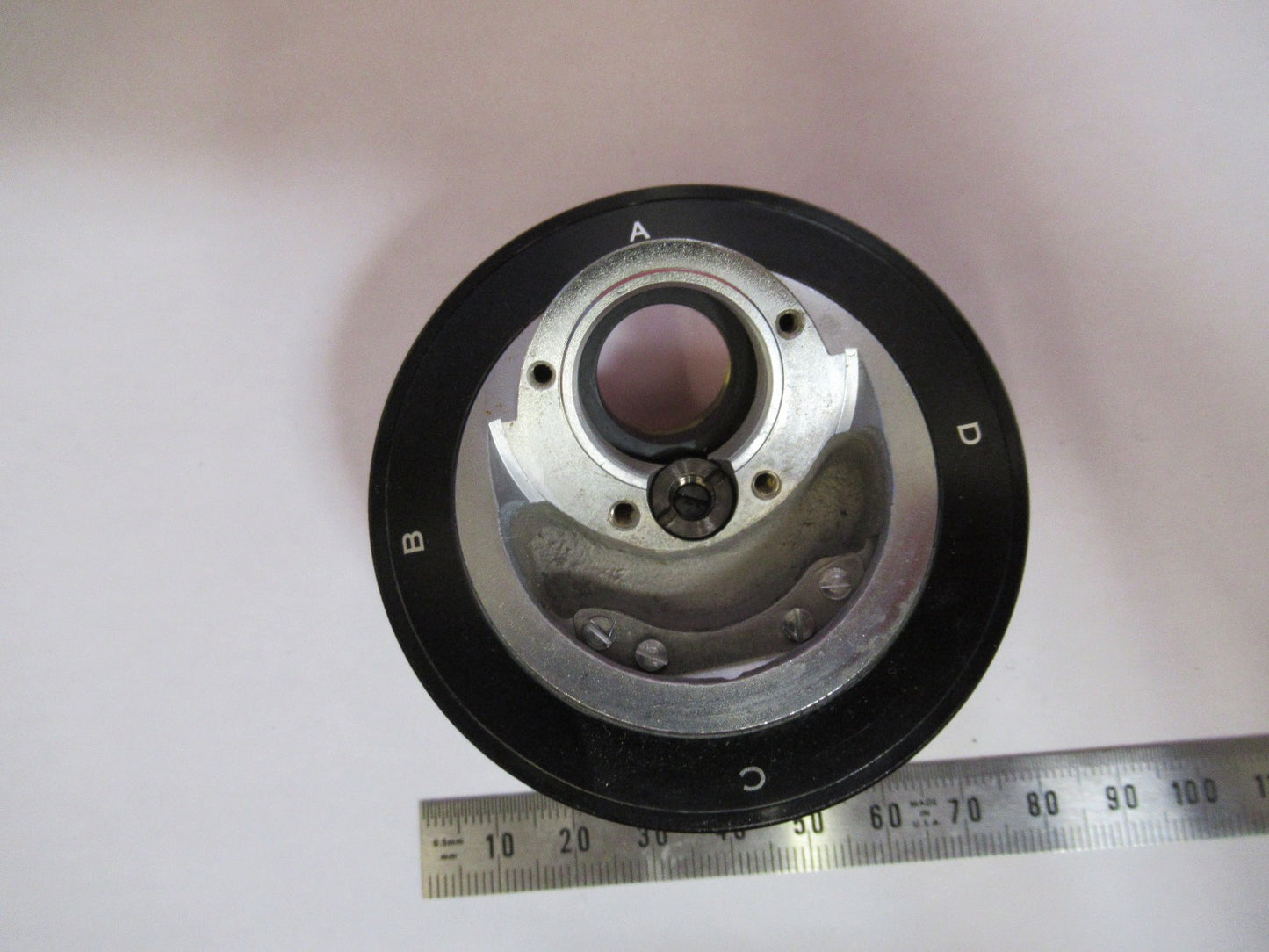 OLYMPUS JAPAN NOSEPIECE MICROSCOPE PART AS PICTURED T8-B-13