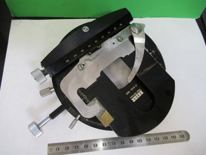 Huge Carl Zeiss AG Germany Pol Rotable Stage Table Microscope Part