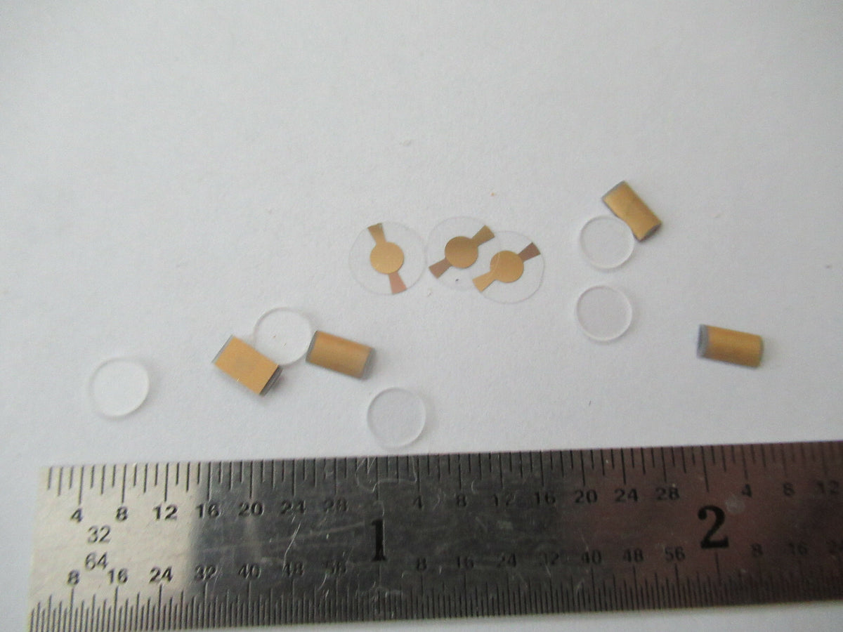 Lot Blank Piezoelectric Quartz Crystal X- Y- Yx-cut Piezo Sensor AS Pic