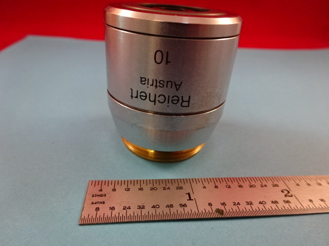 Reichert Austria Polyvar 10X Lwd Objective Optics Microscope Part