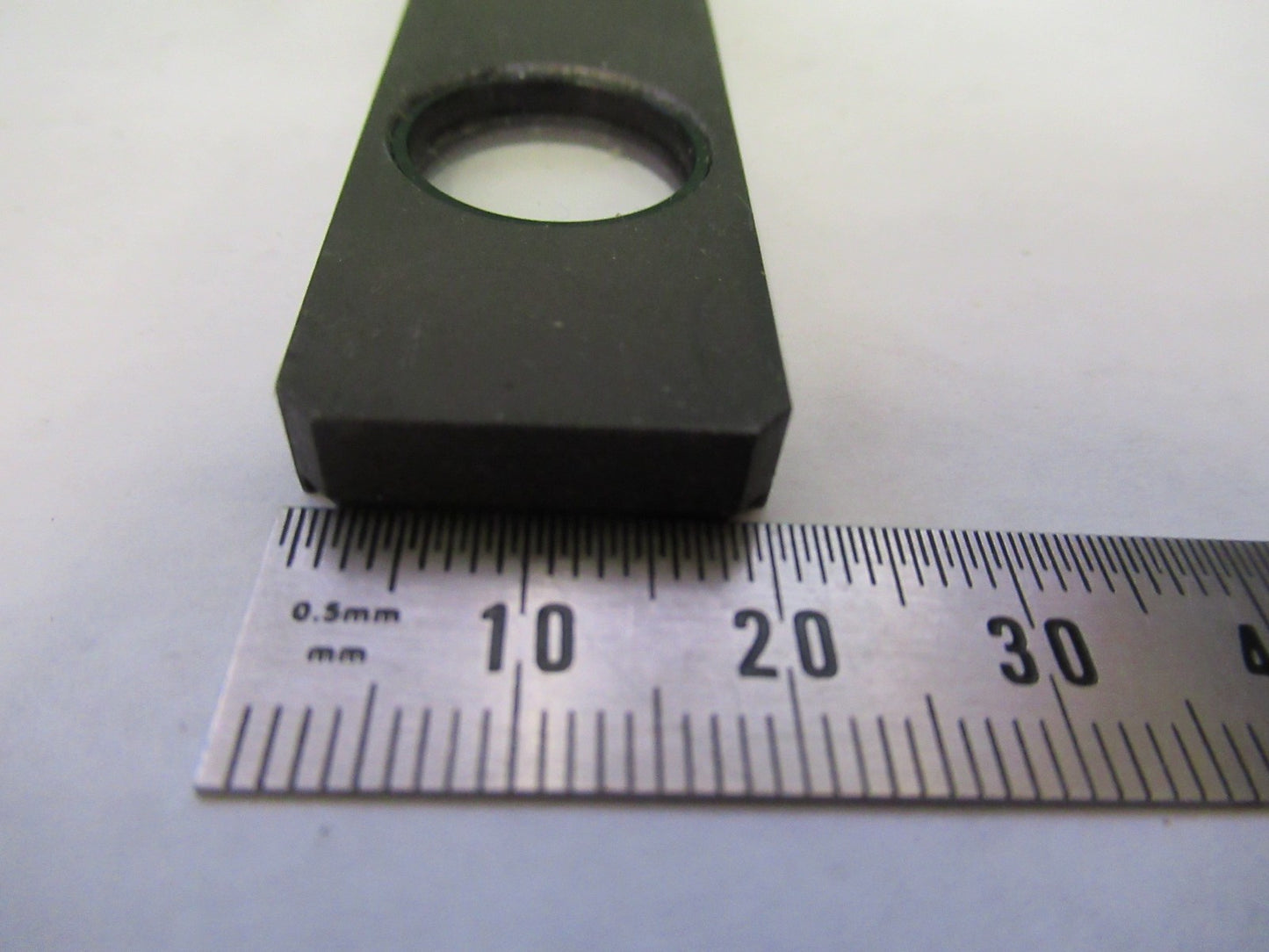 AUS JENA GERMANY LAMBDA SLIDE POLARIZER MICROSCOPE PART AS PICTURED V8-B-05