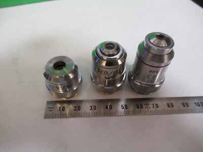 Assorted Objectives Lenses Optics Lot Microscope Part