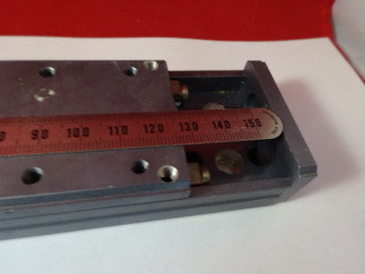 Manual Positioning Stage Bayside Ny SC050A-175 Bearings Gear Very Nice