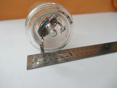 ANTIQUE RUSSIAN CRYSTAL GLASS PKG QUARTZ RARE ASSEMBLY RADIO AS PIC &F3-A-100