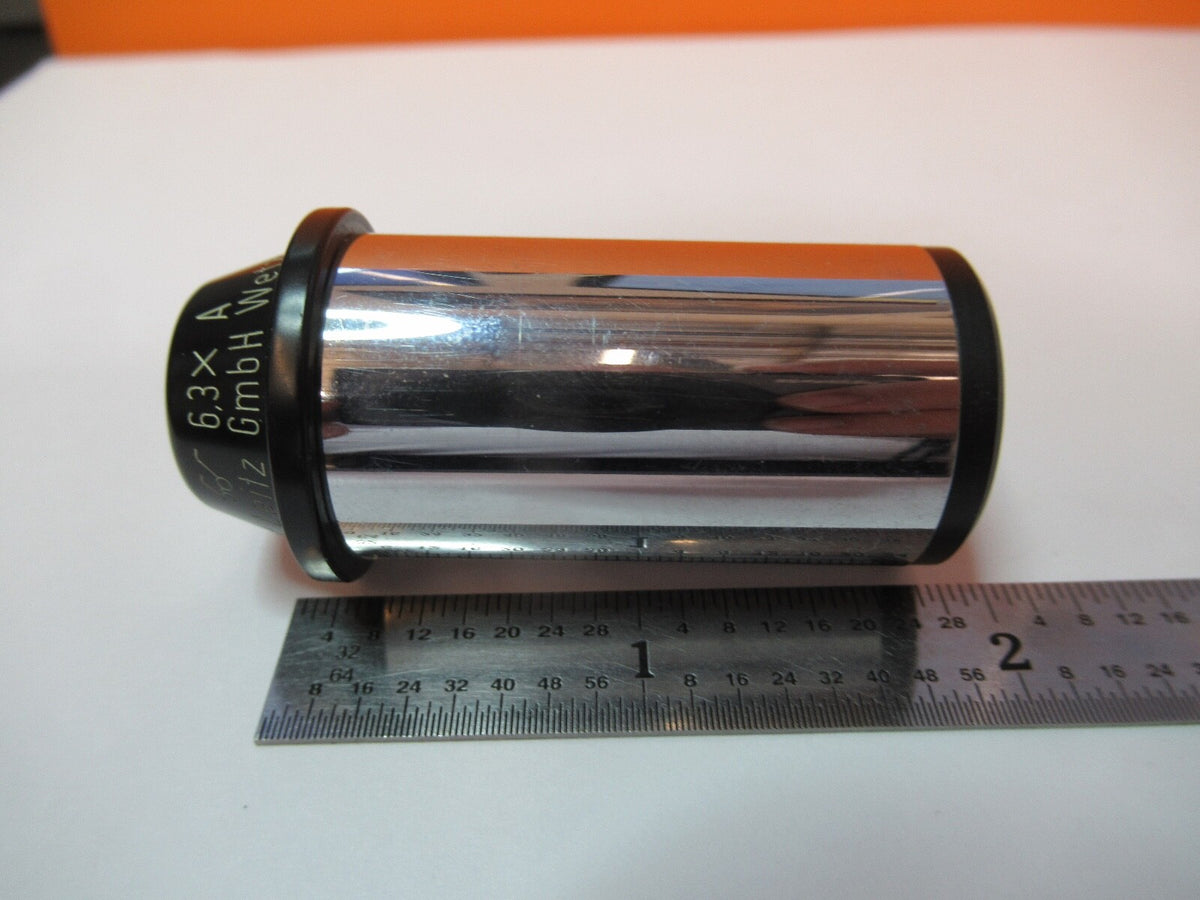 RARE ERNST LEITZ EYEPIECE 6.3X OPTICS MICROSCOPE PART AS PICTURED &A2-A-10