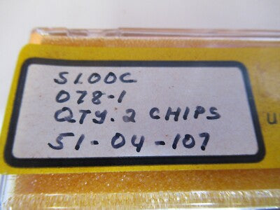 UDT UNITED DETECTOR TECHNOLOGY PHOTODIODE LOT 2 EA CHIPS LIGHT SENSOR &8C-A-84