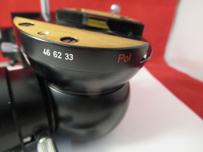 CARL ZEISS GERMANY 466233 ASSEMBLY H-PL-POL MICROSCOPE PART OPTICS &46-A-01