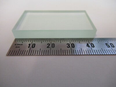 OPTICAL RECTANGULAR GLASS BLOCK WINDOW OPTICS AS PICTURED &18-A-45