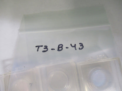 LOT OPTICAL SPECTRA PHYSICS COATED LENS PHOTONICS OPTICS as pictured T3-B-43