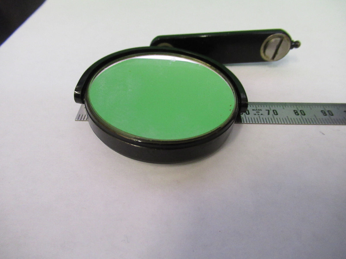 ANTIQUE BAUSCH LOMB MIRROR ASSEMBLY MICROSCOPE PART OPTICS AS PICTURED S1-B-57