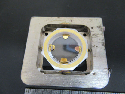BENDIX FLATPACK LATERAL FIELD QUARTZ CRYSTAL UNKNOWN FREQUENCY AS PIC #FT-1-A-80