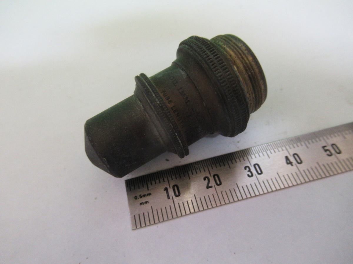 Antique Bausch & Lomb Brass Objective Microscope