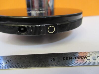 WILD HEERBRUGG SWISS PHASE CONDENSER MICROSCOPE PART OPTICS AS PICTURED &50-A-39