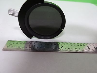 MICROSCOPE PART ND NEUTRAL DENSITY FILTER SLIDE OPTICS AS IS BIN#Y2-52