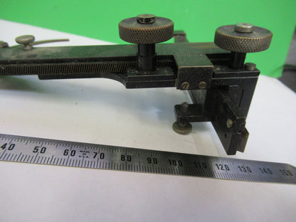 AO AMERICAN OPTICS XY STAGE CLIPS MICROSCOPE PART AS PICTURED F4-B-26