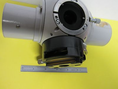 MICROSCOPE PART PHOTOMIC ZEISS HEAD TRINOCULAR HEAVY OPTICS AS IS BIN#H8-08