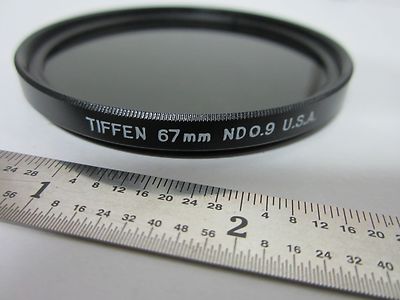 OPTICAL TIFFEN FILTER 67 mm ND 0.9 LASER OPTICS BIN#F2-97