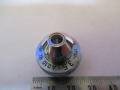 Antique Ernst Leitz 3.5X /170 Objective Microscope Part