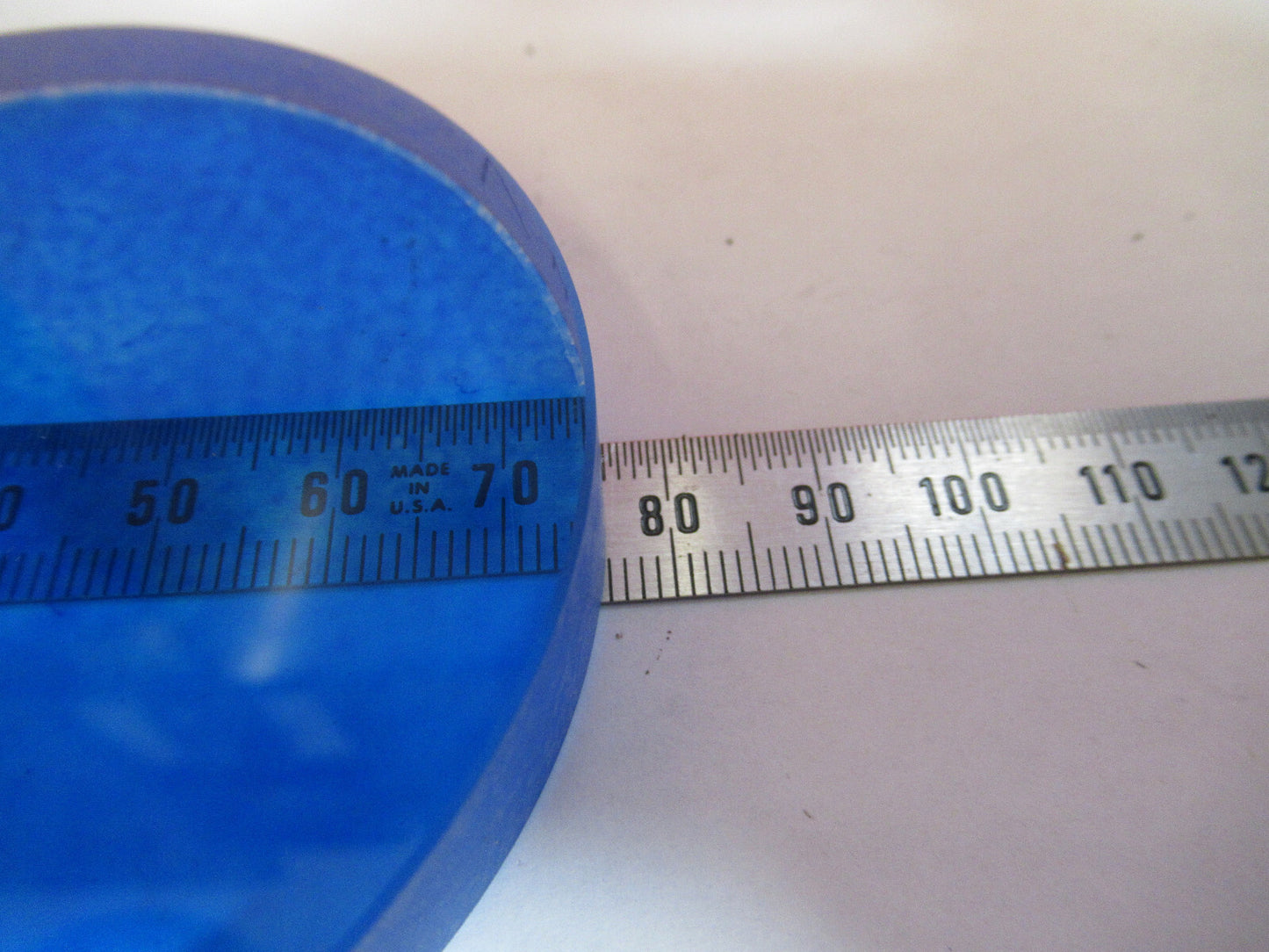 OPTICAL FLAT COATED FUSED SILICA PRO ZYGO LASER OPTICS AS PICTURED T9-A-29