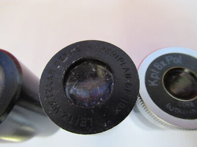 Lot Eyepieces American Optical Co. Carl Zeiss AG Ernst Leitz Opti Microscope Part
