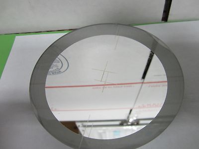 MICROSCOPE OPTICAL LARGE MIRROR ALIGNMENT CROSSHAIR LASER OPTICS  BIN#M1-13