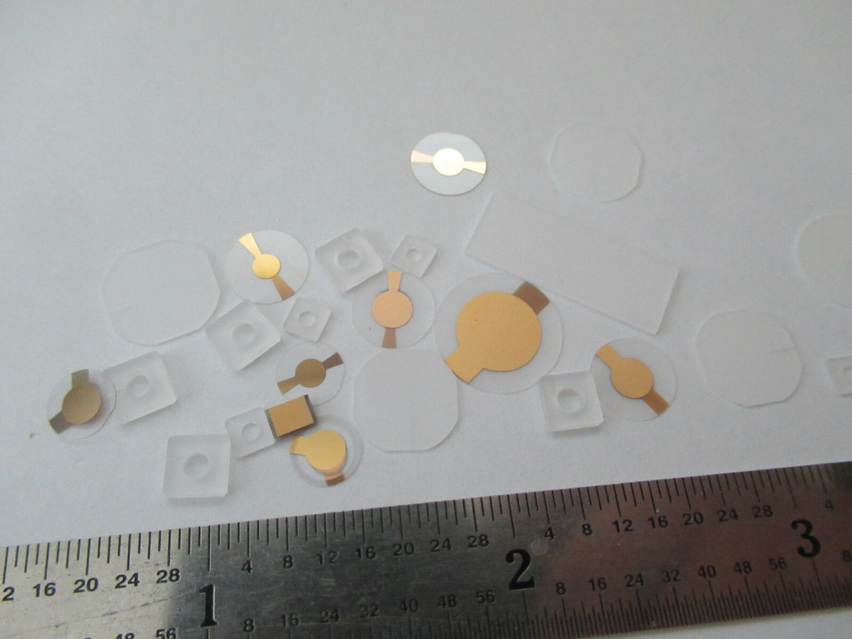 Lot Blank Piezoelectric Quartz Crystal X- Y- Yx-cut Piezo Sensor AS Pic