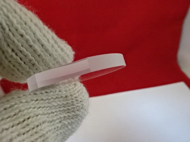 Wafer Very Thick Polished Synthetic Quartz Single Crystal Rare