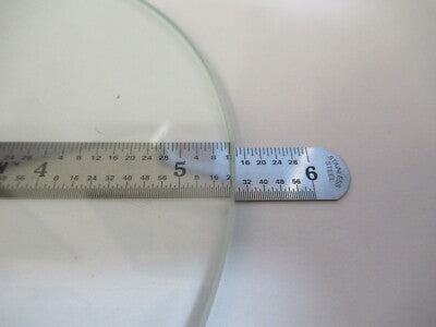 NIKON ROUND GLASS STAGE PLATE MICROSCOPE PART OPTICS AS PICTURED &FT-6-217
