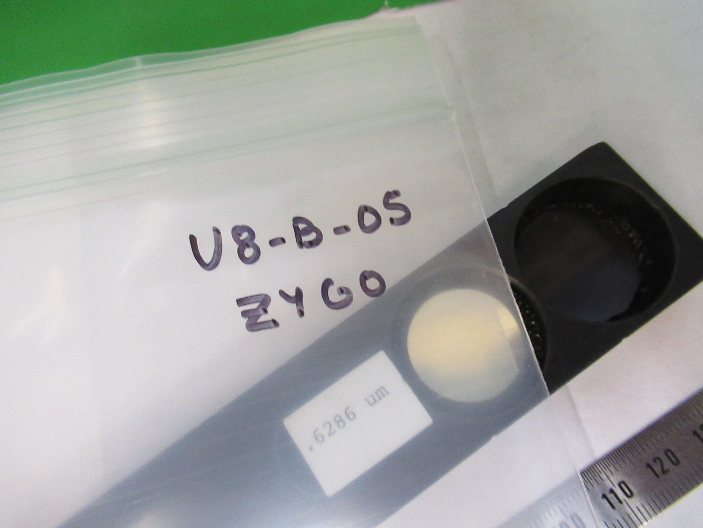 ZYGO INTERFEROMETER FILTER SLIDE OPTICS MICROSCOPE PART AS PICTURED U8-B-05